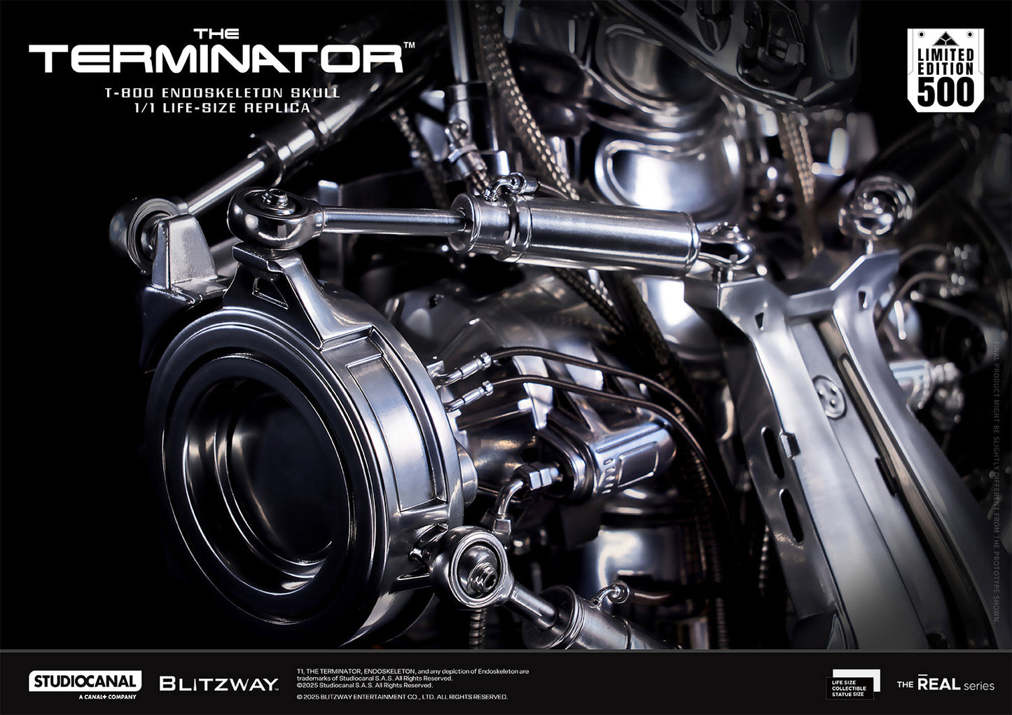 T-800 Endoskeleton Skull Pre-order Deposit