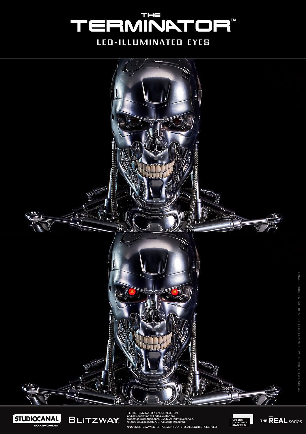 T-800 Endoskeleton Skull Pre-order Deposit