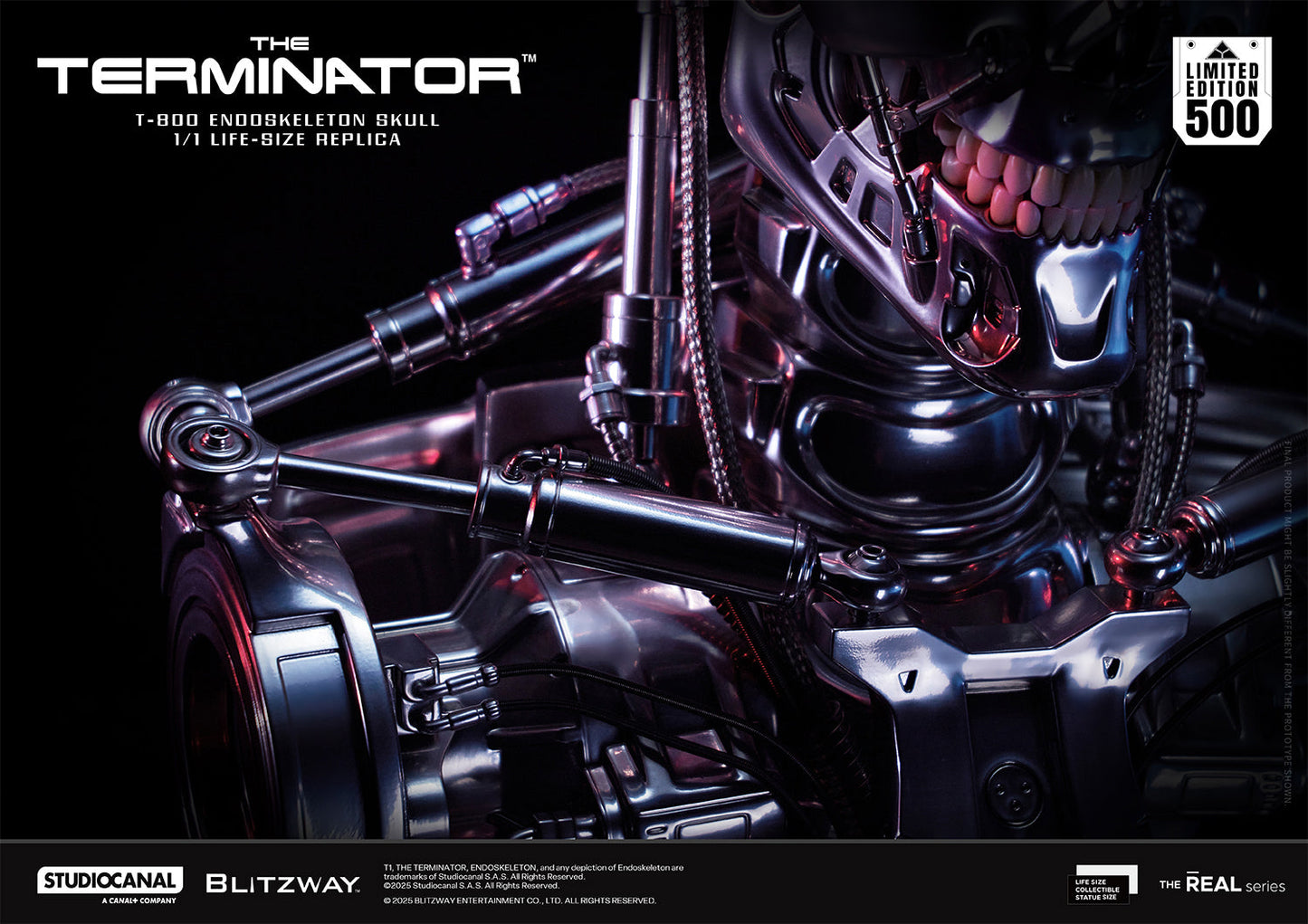 T-800 Endoskeleton Skull Pre-order Deposit
