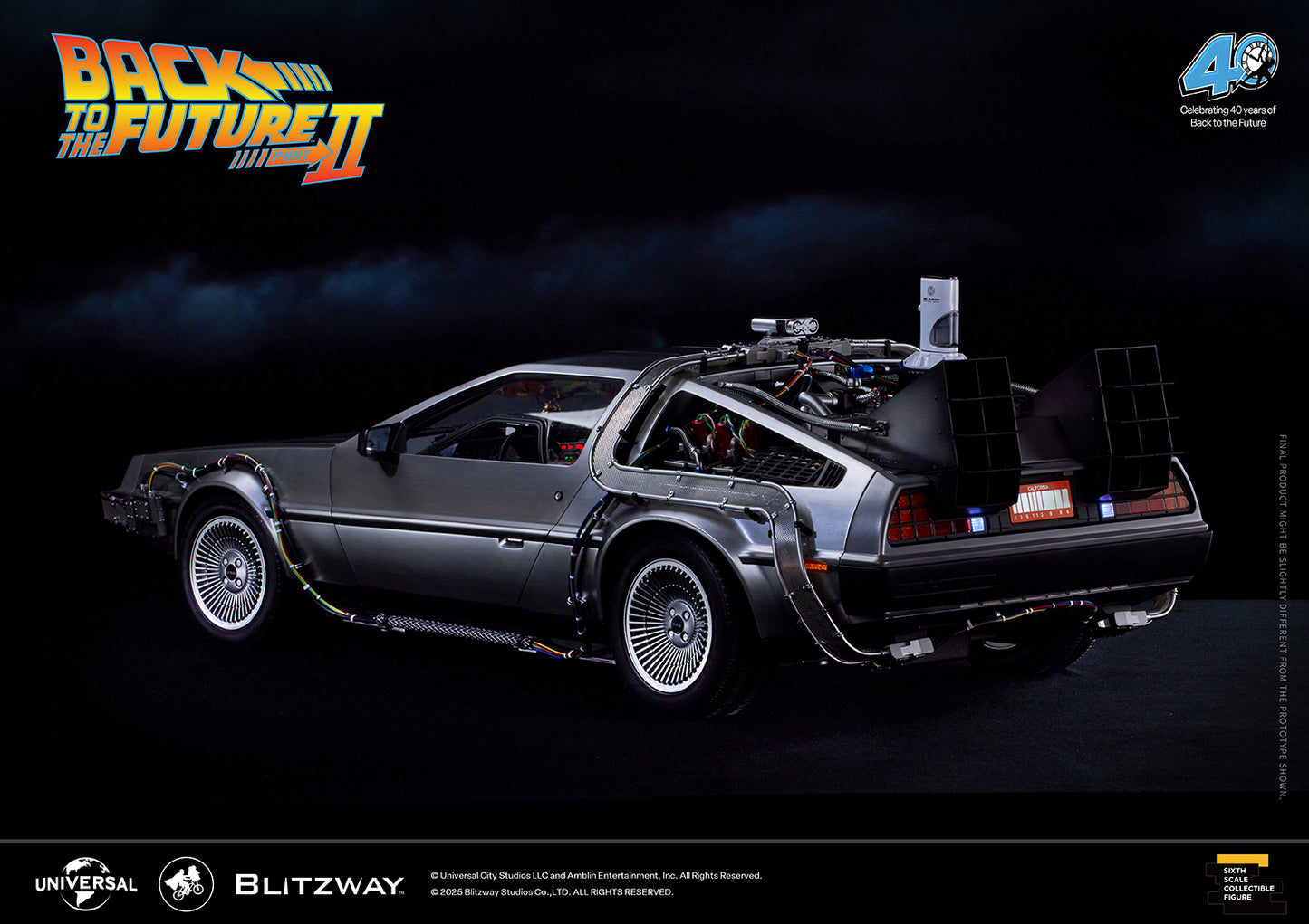 Back to the Future 2 'Time Machine' Special Promotion Pre-order Deposit