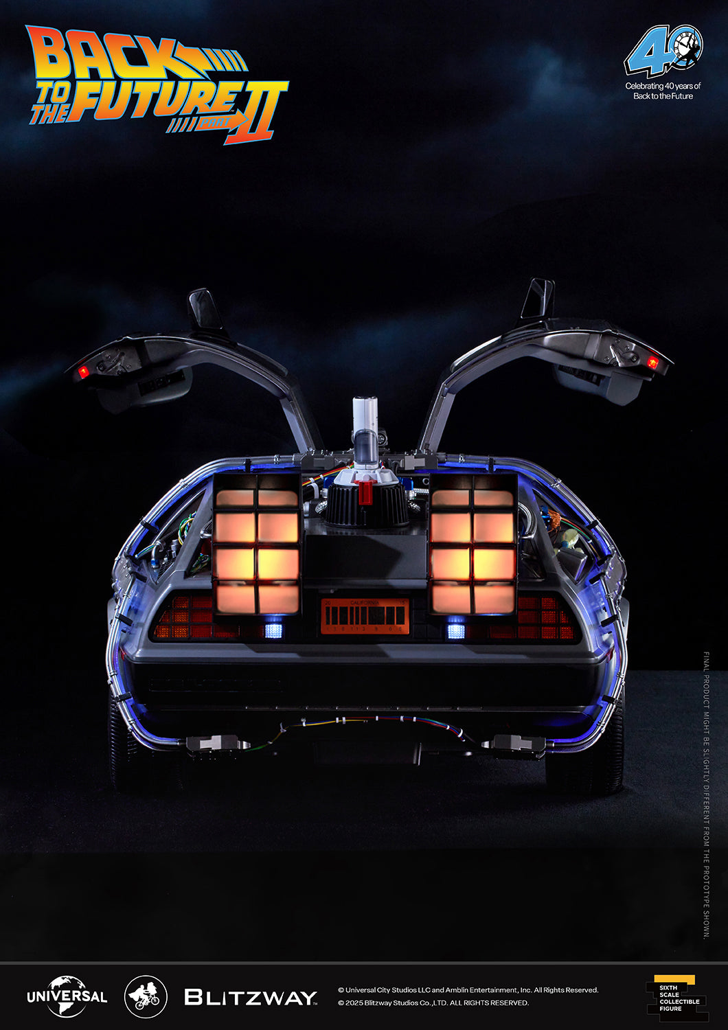 Back to the Future 2 'Time Machine' Special Promotion Pre-order Deposit