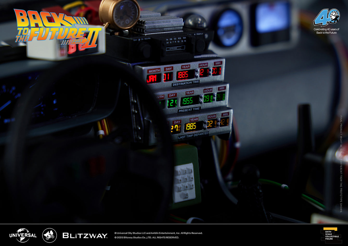 Back to the Future 2 'Time Machine' Special Promotion Pre-order Deposit