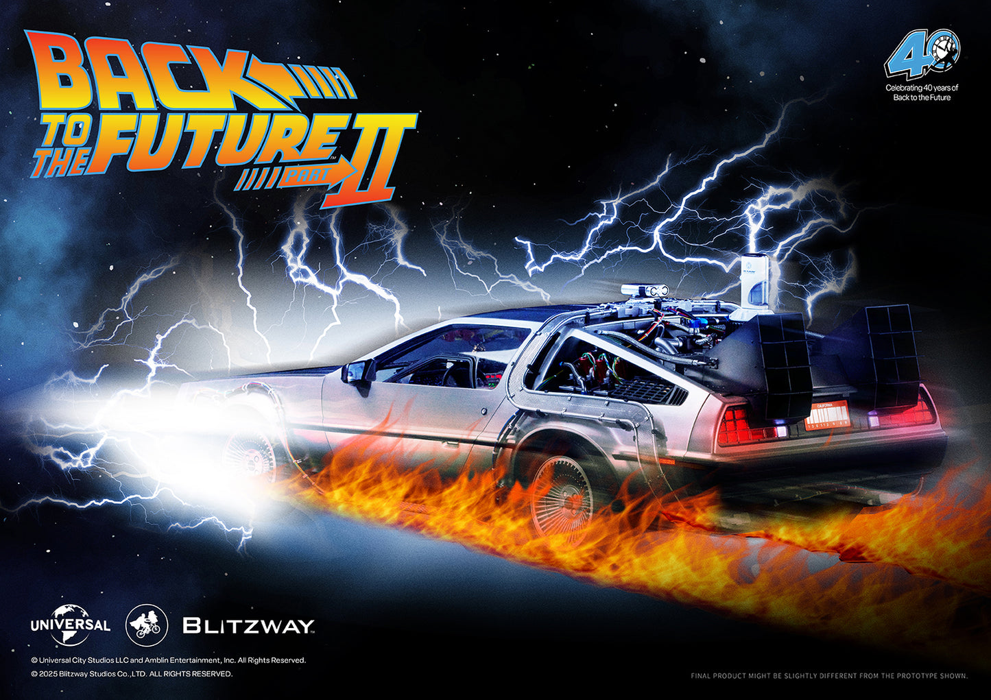 Back to the Future 2 'Time Machine' Special Promotion Pre-order Deposit