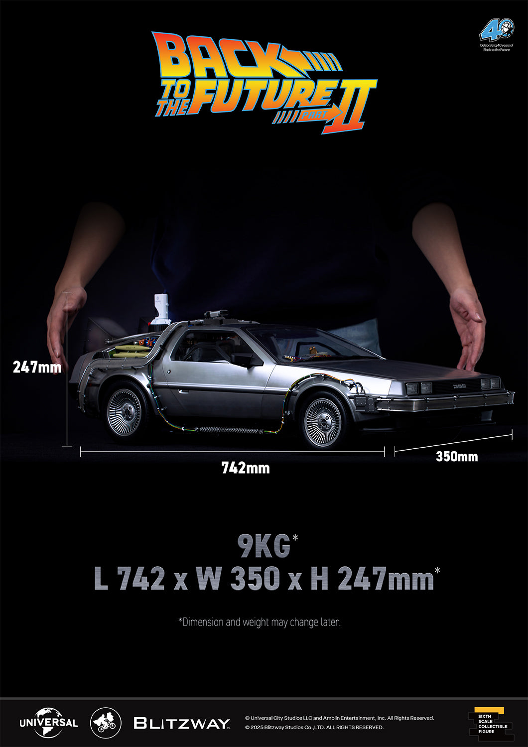 Back to the Future 2 'Time Machine' Special Promotion Pre-order Deposit