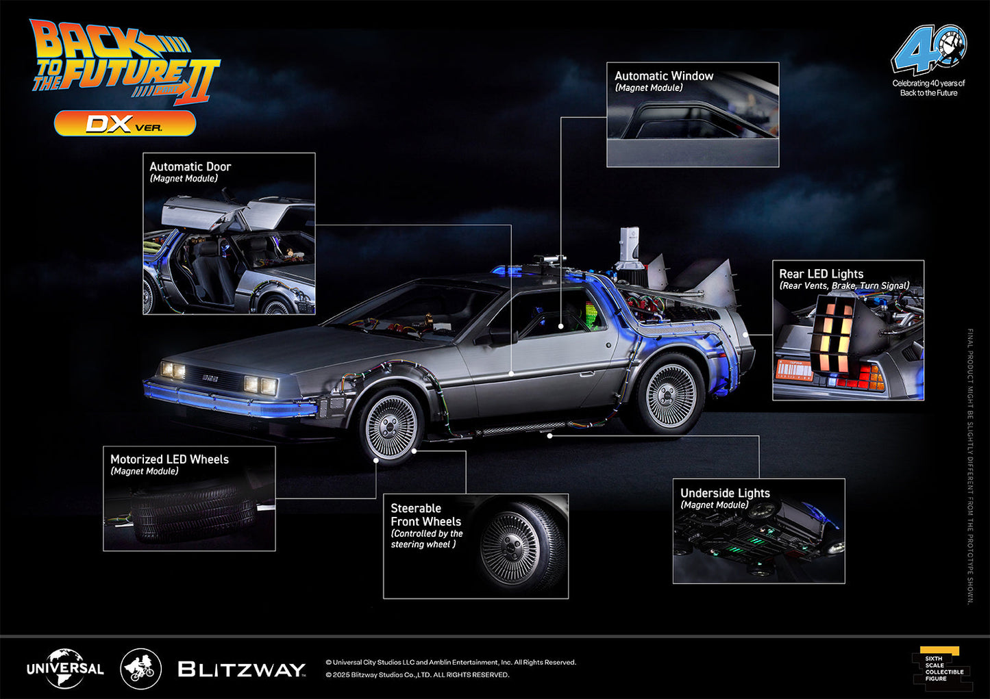 Back to the Future 2 'Time Machine' DX Ver.