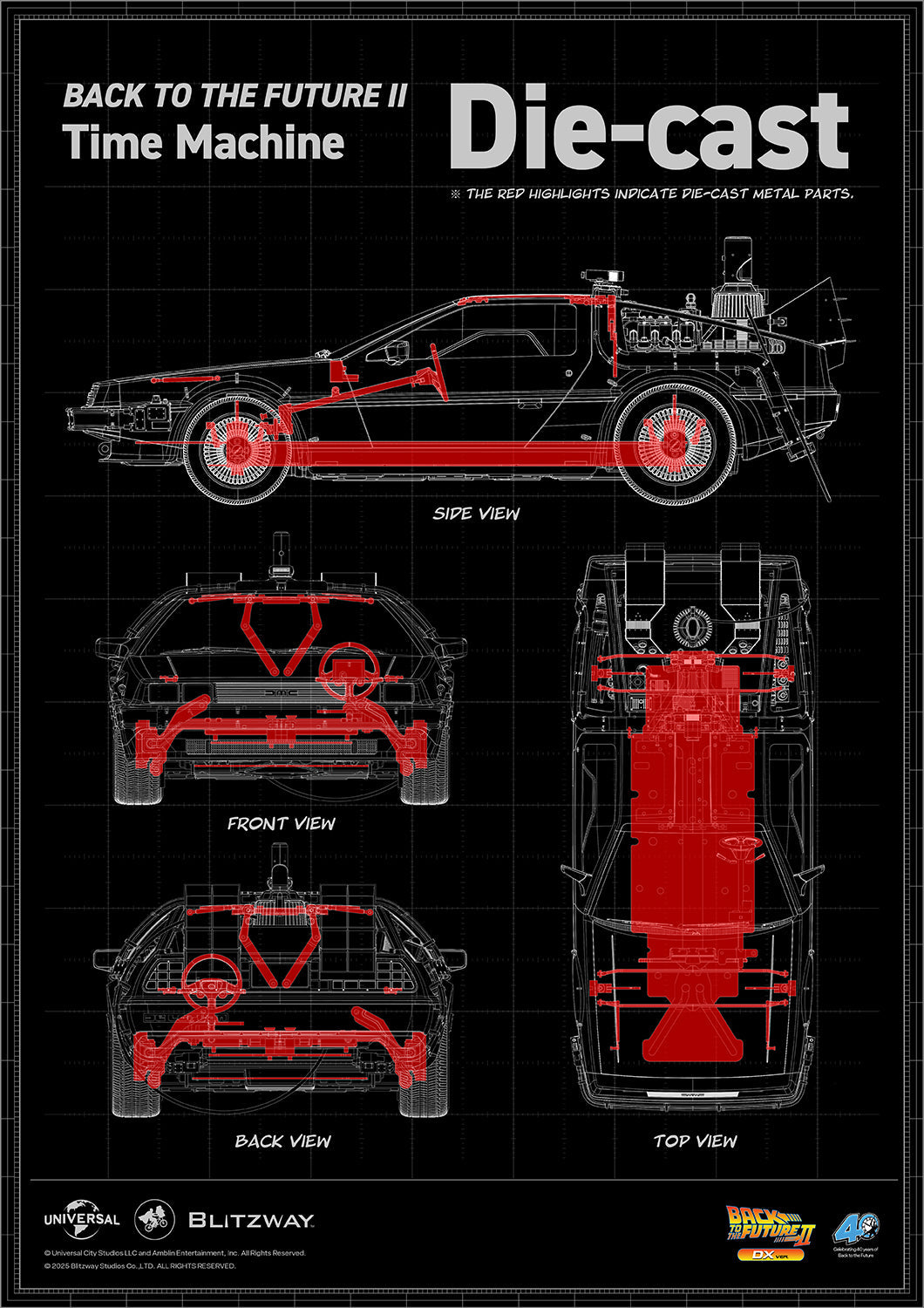 Back to the Future 2 'Time Machine' DX Ver.