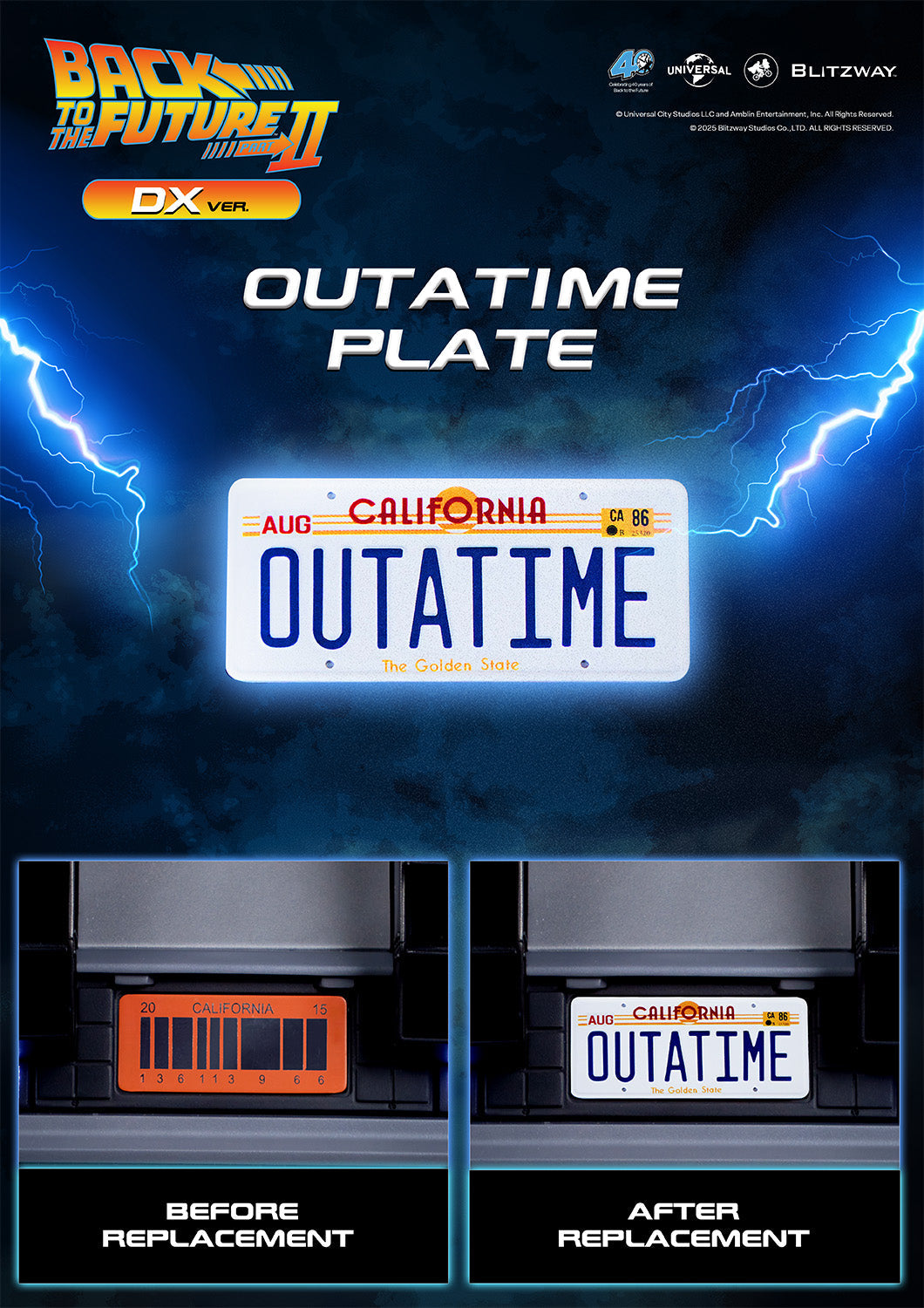 Back to the Future 2 'Time Machine' DX Ver.